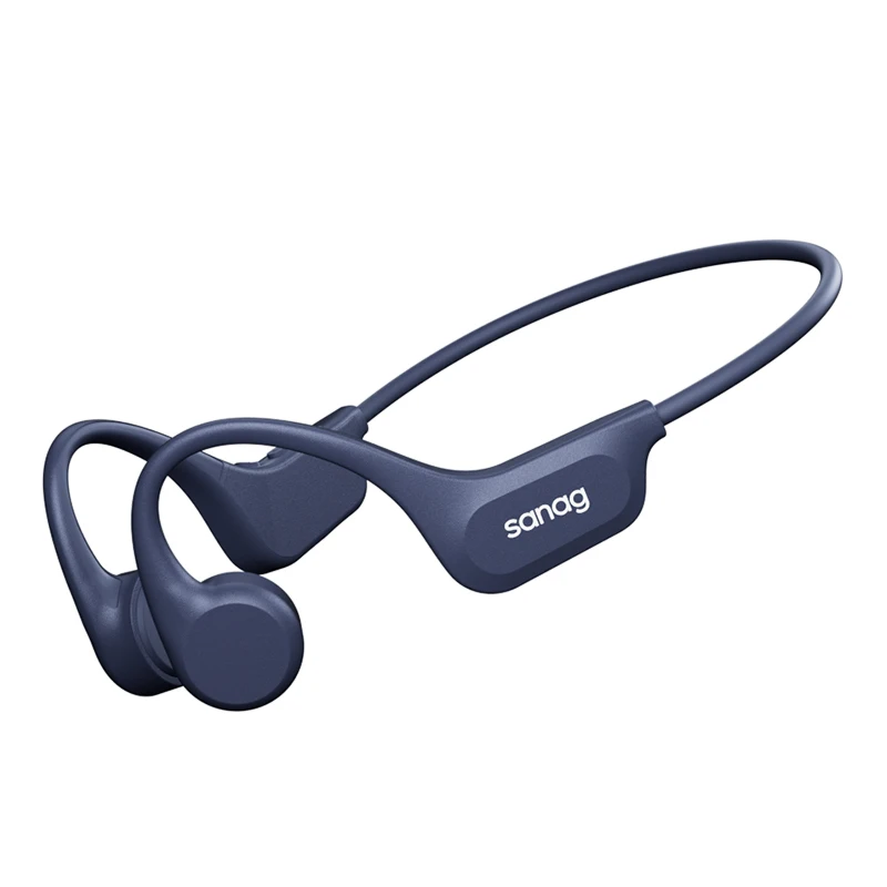 B60S True Bone Conduction Bluetooth 5.3 Wireless Earphones IPX8 Swimming Riding