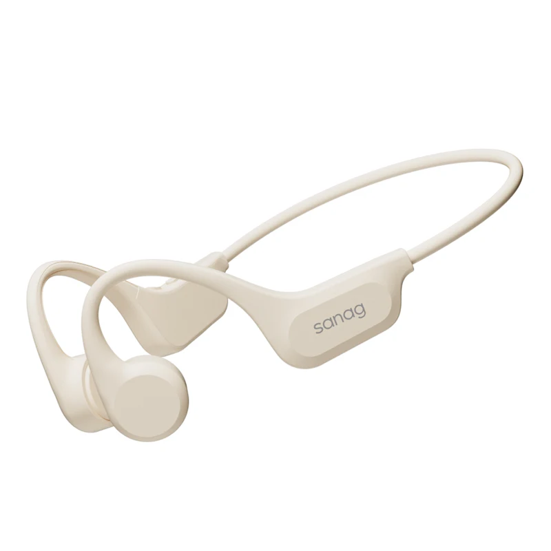 B60S True Bone Conduction Bluetooth 5.3 Wireless Earphones IPX8 Swimming Riding