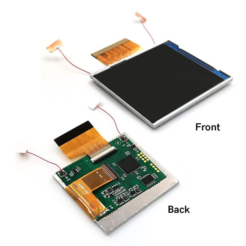 2.45 Inches Real Drop in  2.45'' GBC Retro Pixel HD IPS LCD Kit for Gameboy Color