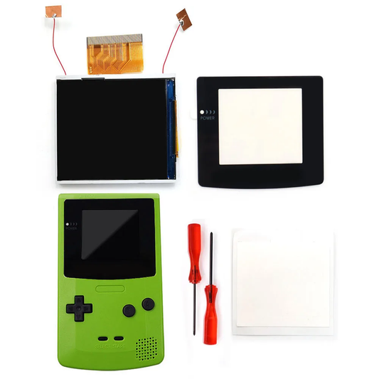 2.45 Inches Real Drop in  2.45'' GBC Retro Pixel HD IPS LCD Kit for Gameboy Color