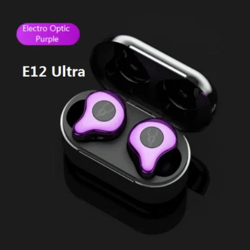 E12 Ultra Wireless Headphones Bluetooth Earphones Hifi Stereo IPX5 Sports Headph