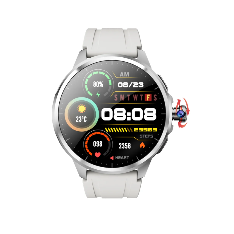 Origianl H99 Smartwatch Amoled 4G Smart Watch Men Students with 190 Rotary Came