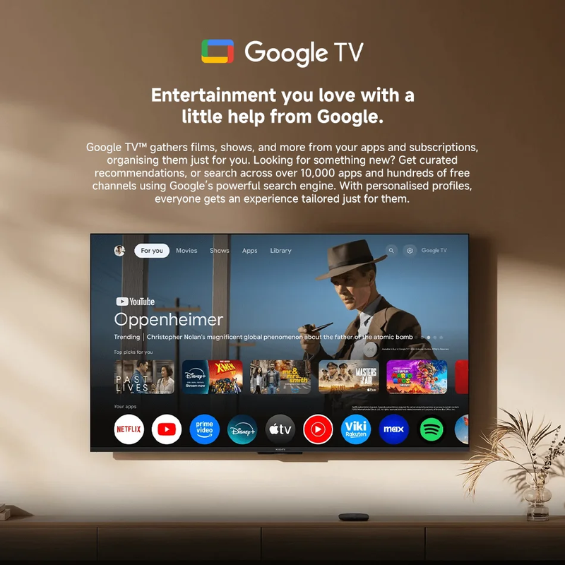 Global Version  Mi TV Box S 3Rd Gen 4K UHD Bluetooth 5.2 Wifi6 2GB 32GB Google T