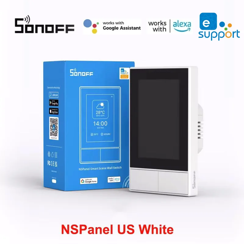 Nspanel 86P Smart Scene Wall Switch EU/US Wifi Smart Display All-In-One Control