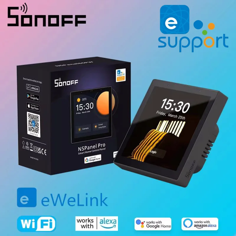 Nspanel 86P Smart Scene Wall Switch EU/US Wifi Smart Display All-In-One Control