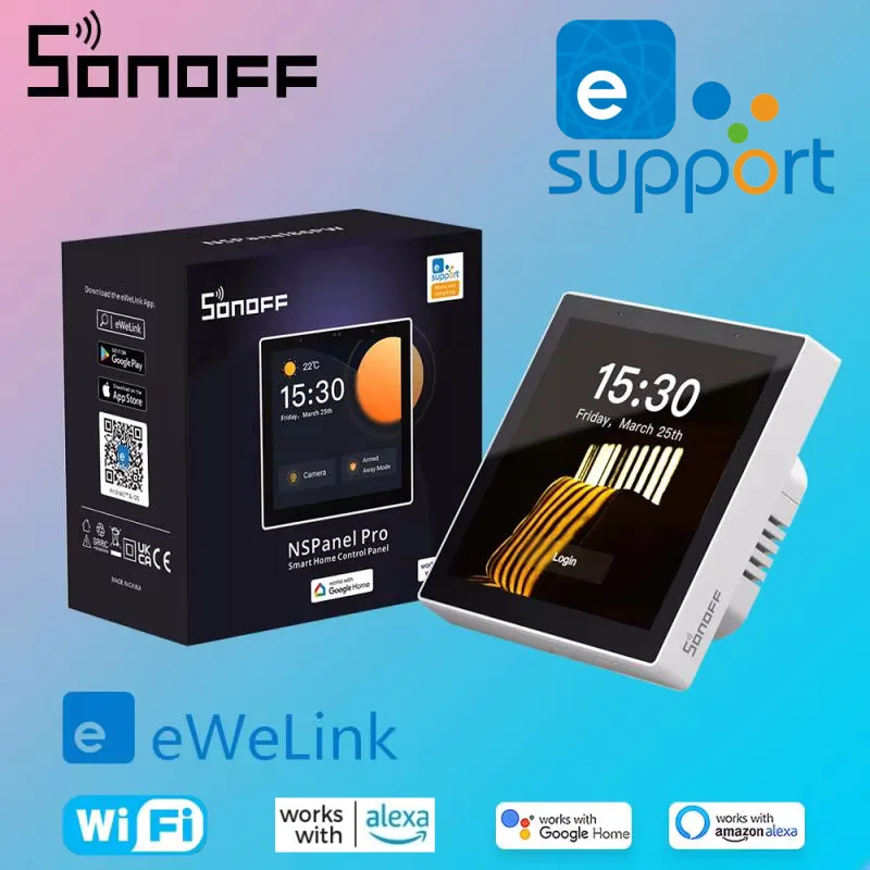 Nspanel 86P Smart Scene Wall Switch EU/US Wifi Smart Display All-In-One Control