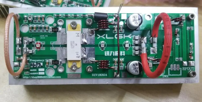 2023 Latest DIY Kits 100W UHF 400--470MHZ Amplifier Power Amplifier Board for Ha