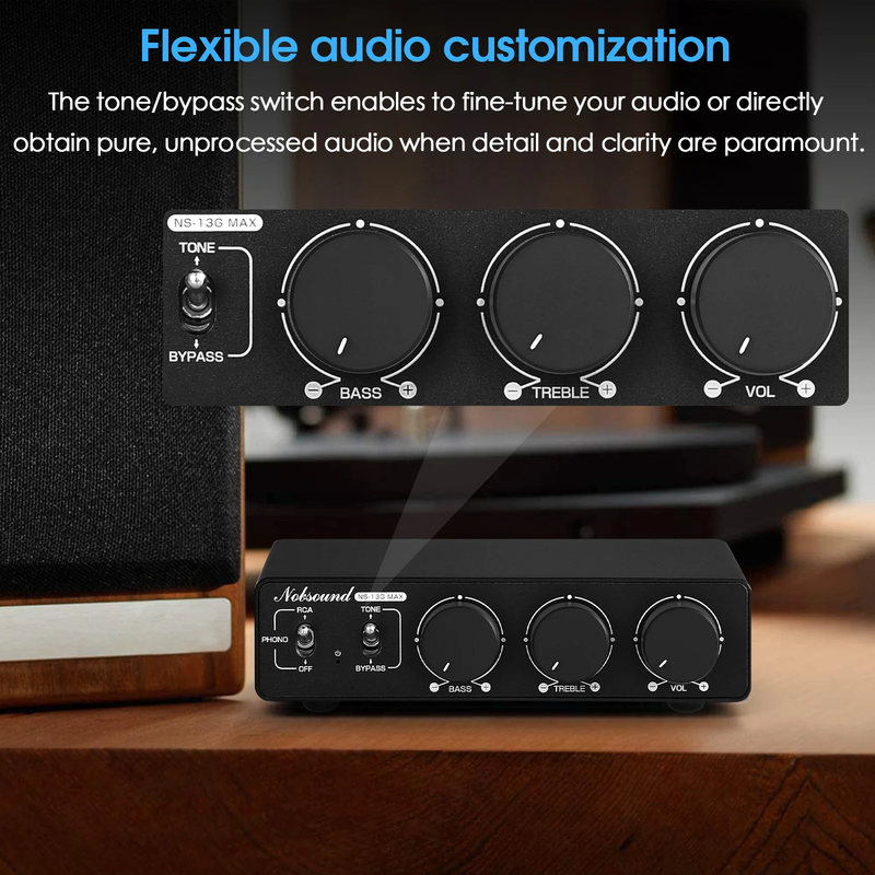 NS-13G-MAX Hifi 2.0 Channel Stereo Audio Amplifier TPA3255 Mini Digital Power Am