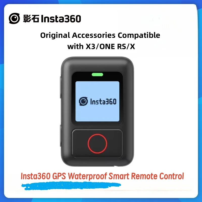 GPS Waterproof Smart Remote for ONE X3/X4/X5/ONE RS Bluetooth 5.0 20M Control Ra