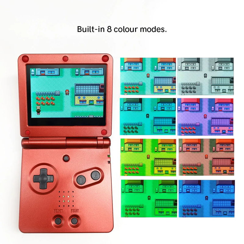 New for GBA SP Replacements IPS V5 Drop in Laminated LCD Mod Screen Kits for Gam