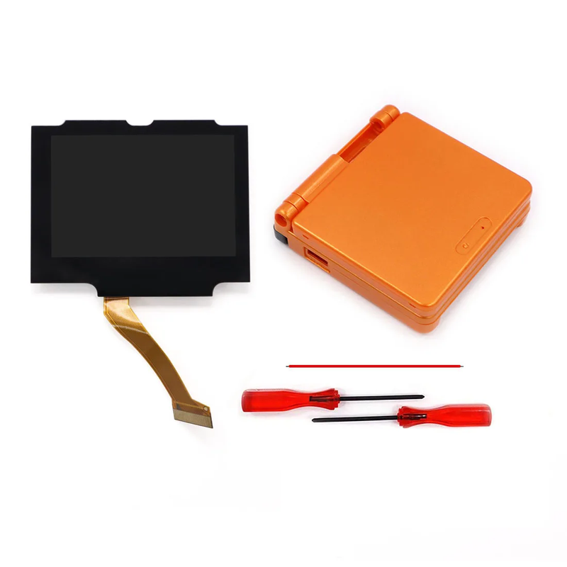 New for GBA SP Replacements IPS V5 Drop in Laminated LCD Mod Screen Kits for Gam