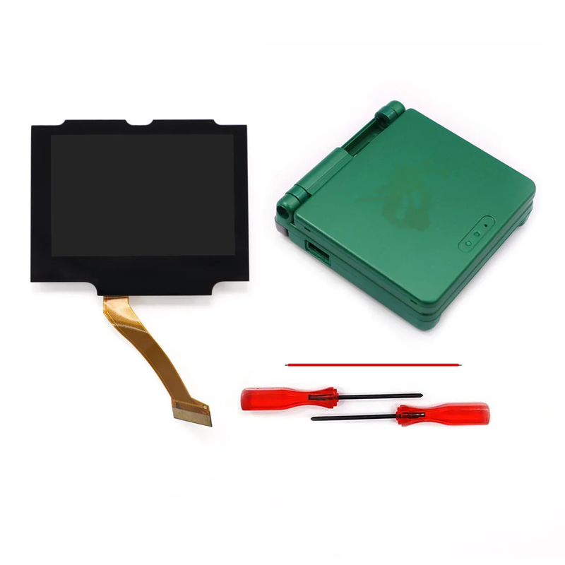 New for GBA SP Replacements IPS V5 Drop in Laminated LCD Mod Screen Kits for Gam