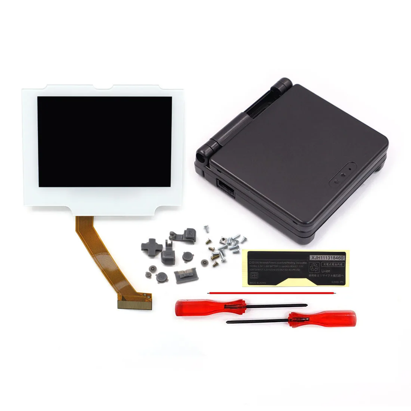New for GBA SP Replacements IPS V5 Drop in Laminated LCD Mod Screen Kits for Gam