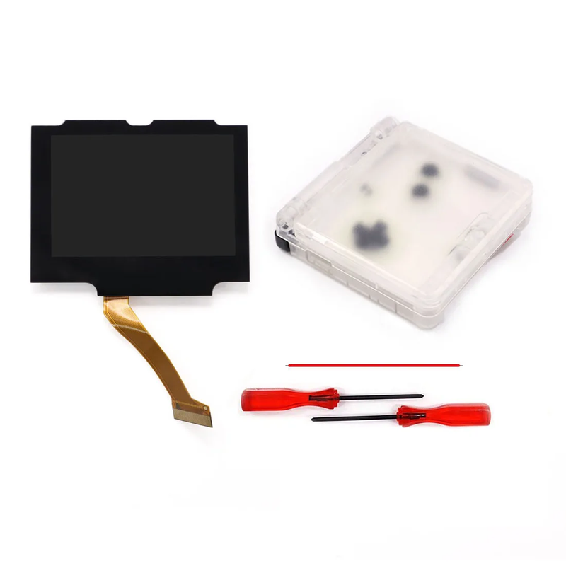 New for GBA SP Replacements IPS V5 Drop in Laminated LCD Mod Screen Kits for Gam