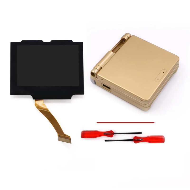 New for GBA SP Replacements IPS V5 Drop in Laminated LCD Mod Screen Kits for Gam