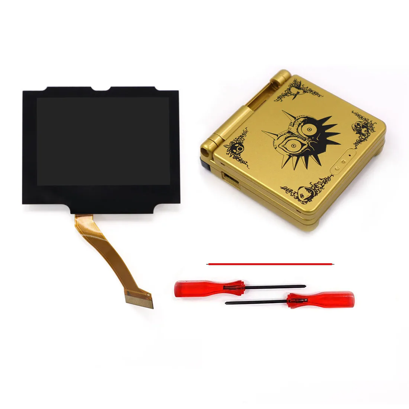 New for GBA SP Replacements IPS V5 Drop in Laminated LCD Mod Screen Kits for Gam