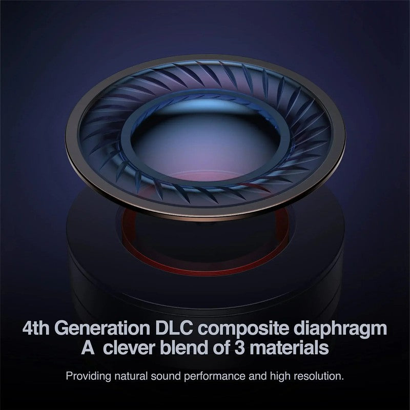 EA500 Earphone Hi-Res in Ear Monitor Headphone with Detachable Cable Dynamic Dri