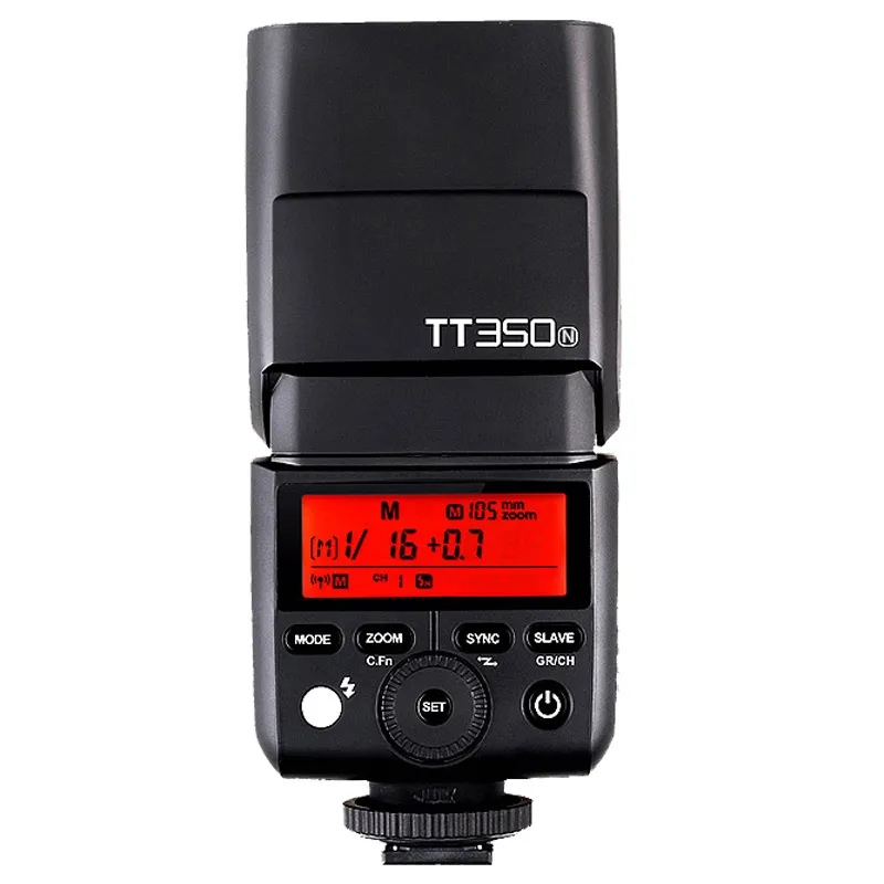 Godox TT350 TTL Camera Flash 1/8000S High-Speed 2.4G Wireless X System Flash Spe