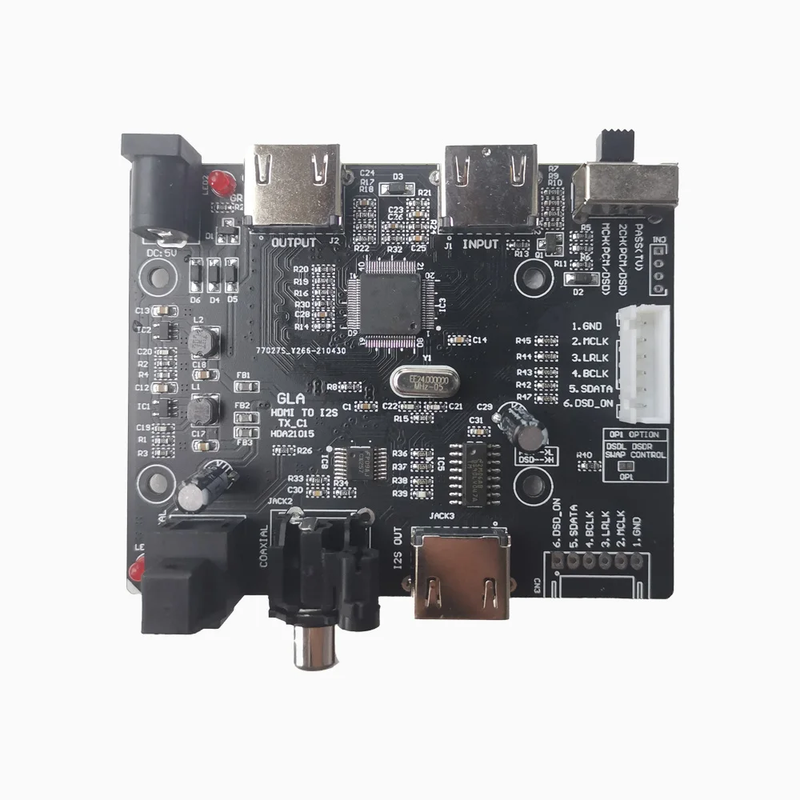 Hdmi-Compatible/Mhl Digital Interface Separate Extract Audio I2S/Optic Fiber/Coa