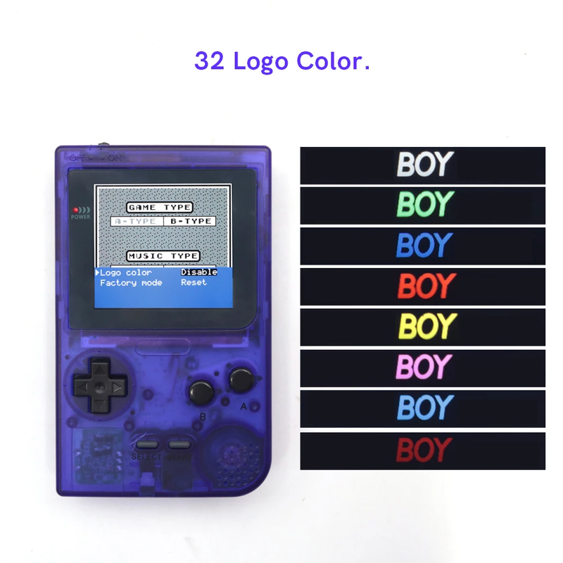 Larger IPS Q5 High Brightness Backlight Screen for Gameboy Pocket GBP Built-In O