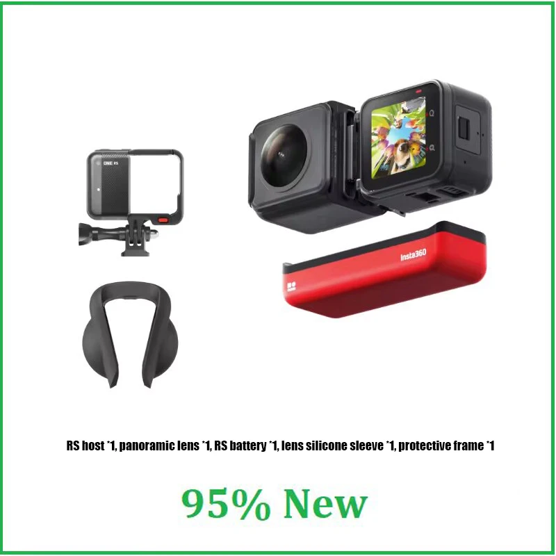 ONE RS / R Core Lens 4K Boost Lens 360 1-Inch Wide Angle Lenses Repair Spare Par