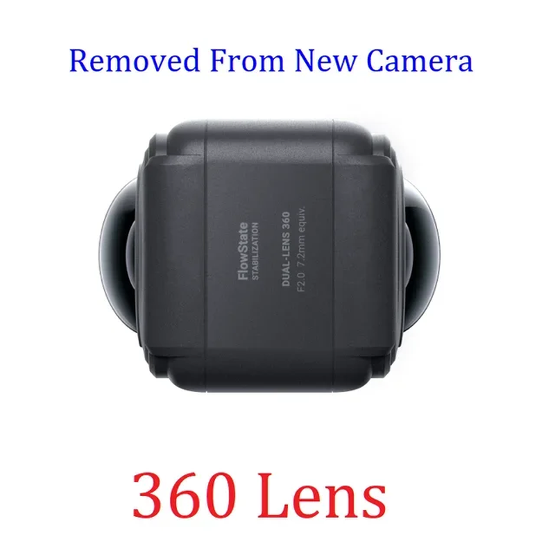 ONE RS / R Core Lens 4K Boost Lens 360 1-Inch Wide Angle Lenses Repair Spare Par