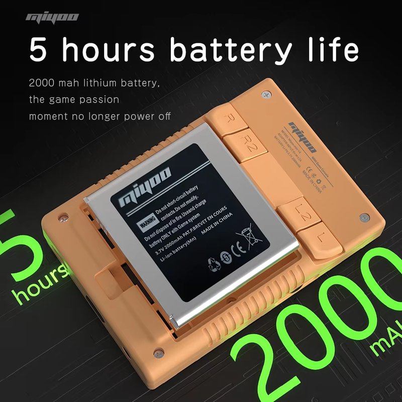 Mini V4 Portable Retro Handheld Game Console 2.8''Inch IPS Screen Small Video Gam