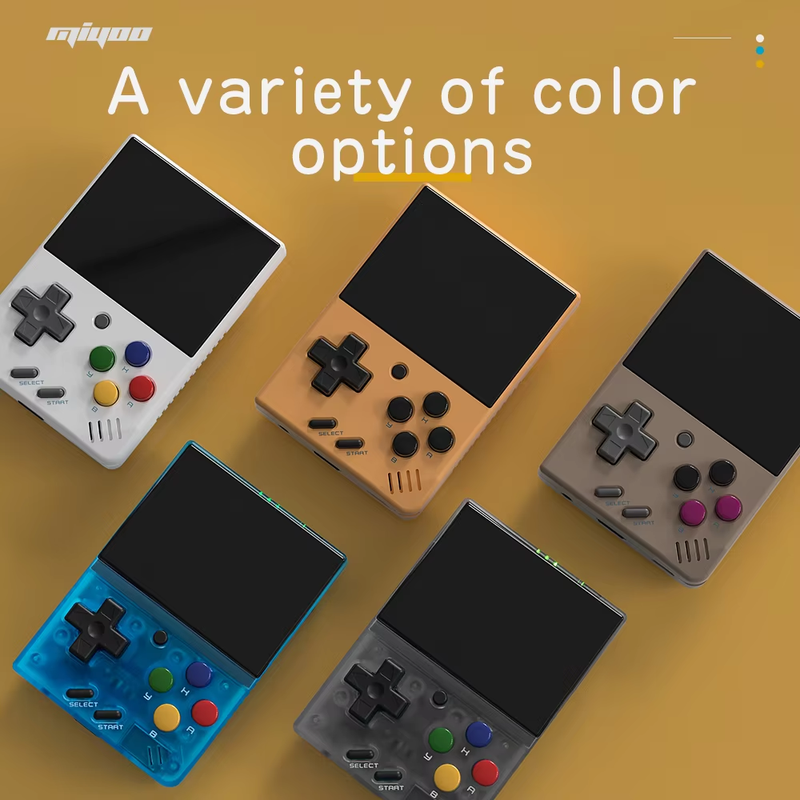 Mini V4 Portable Retro Handheld Game Console 2.8''Inch IPS Screen Small Video Gam