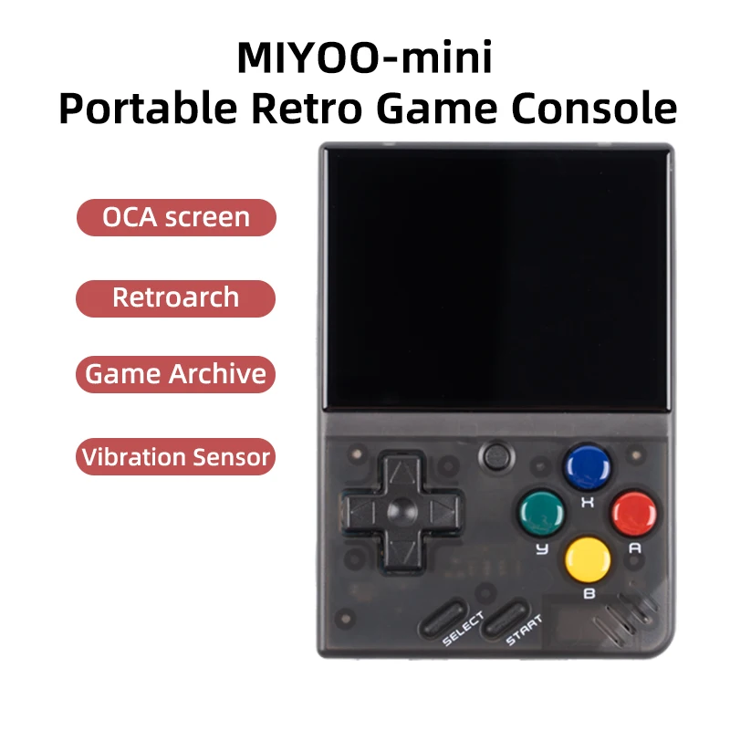 Mini V4 Portable Retro Handheld Game Console 2.8''Inch IPS Screen Small Video Gam