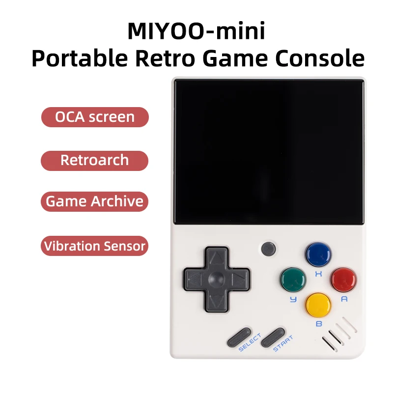 Mini V4 Portable Retro Handheld Game Console 2.8''Inch IPS Screen Small Video Gam