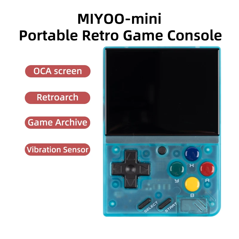 Mini V4 Portable Retro Handheld Game Console 2.8''Inch IPS Screen Small Video Gam
