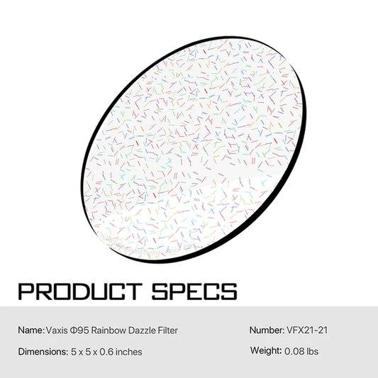 Vaxis Black Mist Pure Mist Polarizing Filter 1/2 1/4 1/8 Fits  MB-T16 4X5.65'' Mi