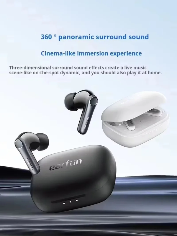 Earfun Air Pro 4 ANC Wireless Earbuds in Ear Bluetooth Active Noise Reduction Ea