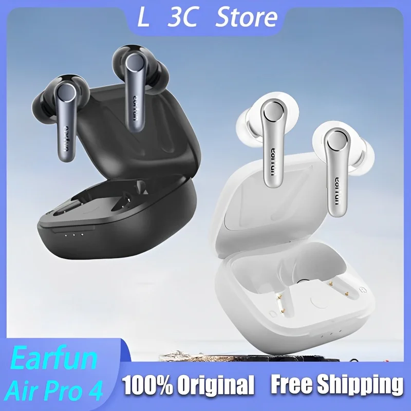 Earfun Air Pro 4 ANC Wireless Earbuds in Ear Bluetooth Active Noise Reduction Ea