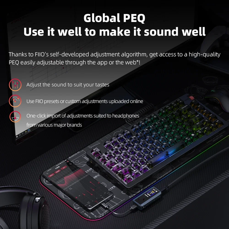 BTR13 Bluetooth Headphone Amplifier with LDAC Aptx Adaptive Aptx HD AAC Dual CS4