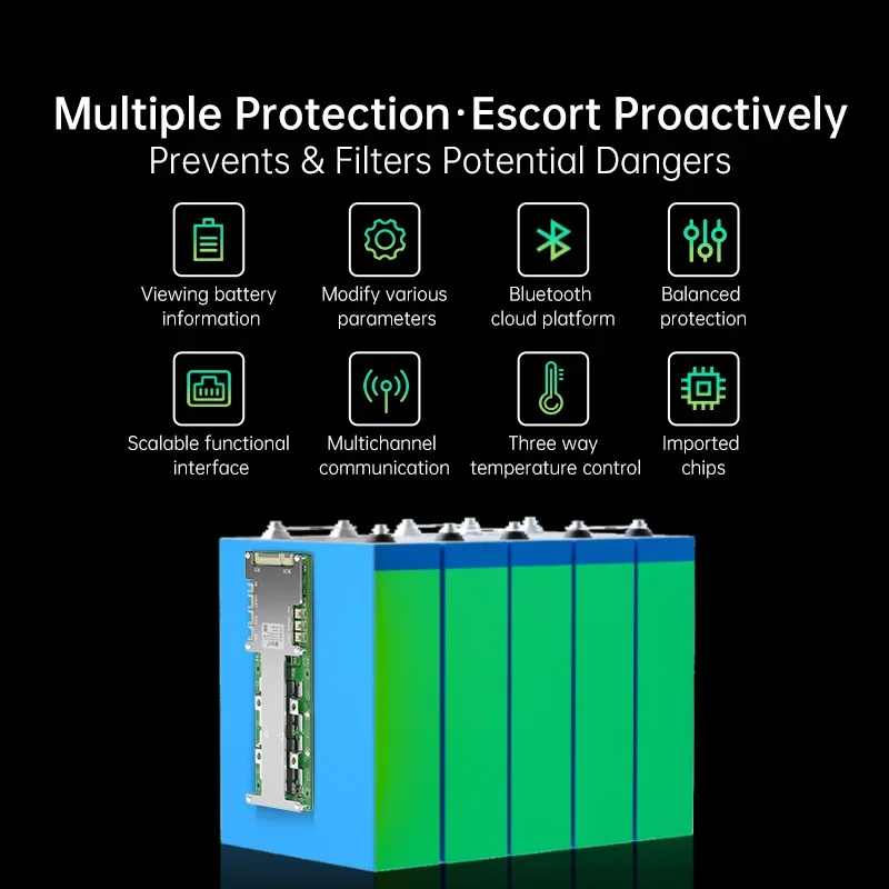JBD Smart BMS Li-Ion Lifepo4 24V 36V 48V 60V 8S-20S 8S 10S 13S 14S 16S 18S 20S 2