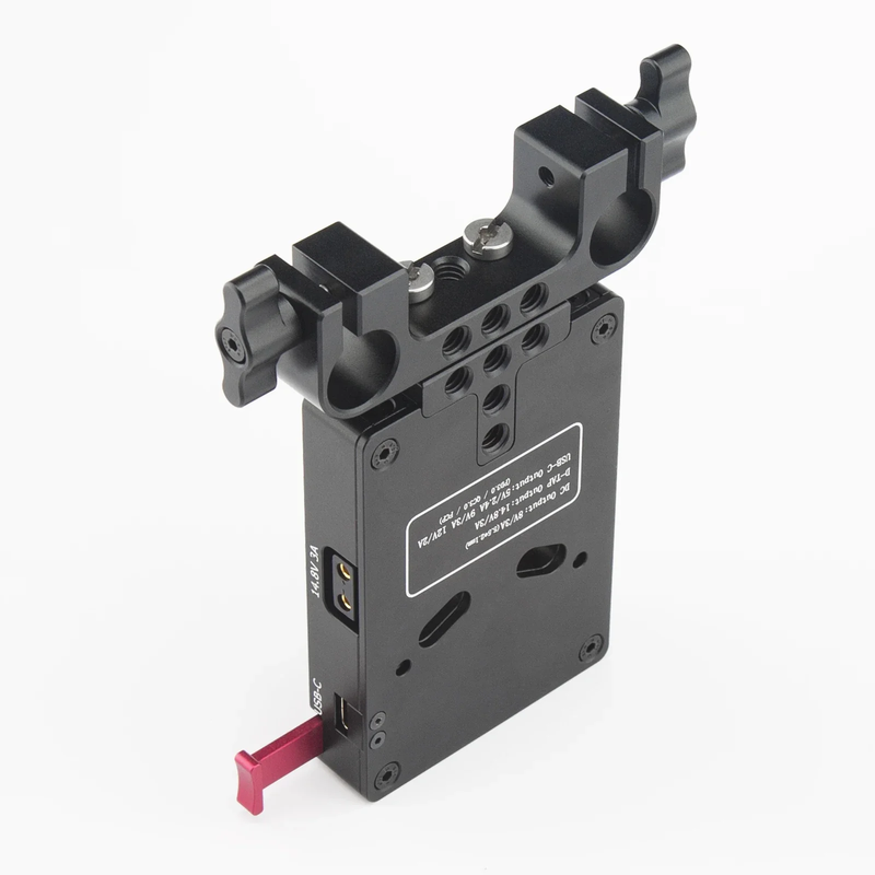 NITZE V-MOUNT Battery Plate V Lock Plate with Automatic Lock Protection with 15M