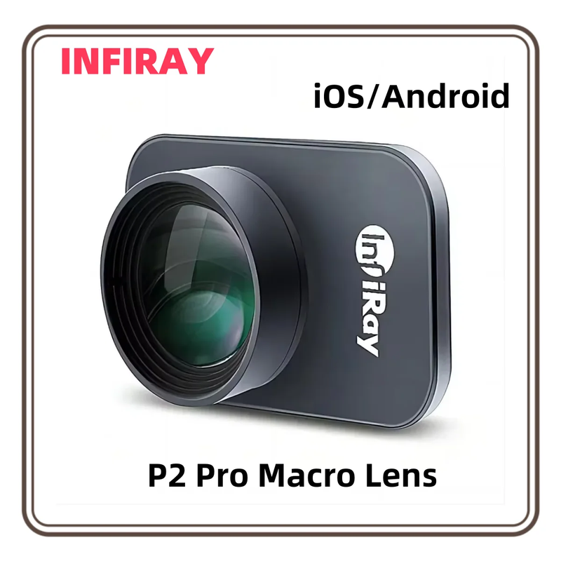 A+ INFIRAY P2 Pro Macro Lens 8Mm Infrared Thermal Imager Lens Thermal Camera Mac