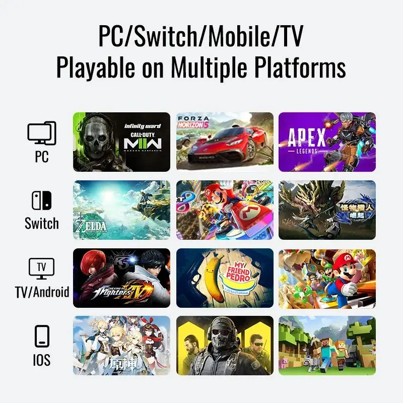 Flydigi Vader 4 Pro Gaming Controller, Force-Switchable Tirgger Support, for Pc/