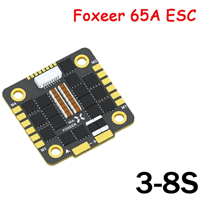 Reaper F4 128K Mini 45A / 60A / 65A Blheli32 4In1 Brushless ESC DSHOT1200 3-6S 3