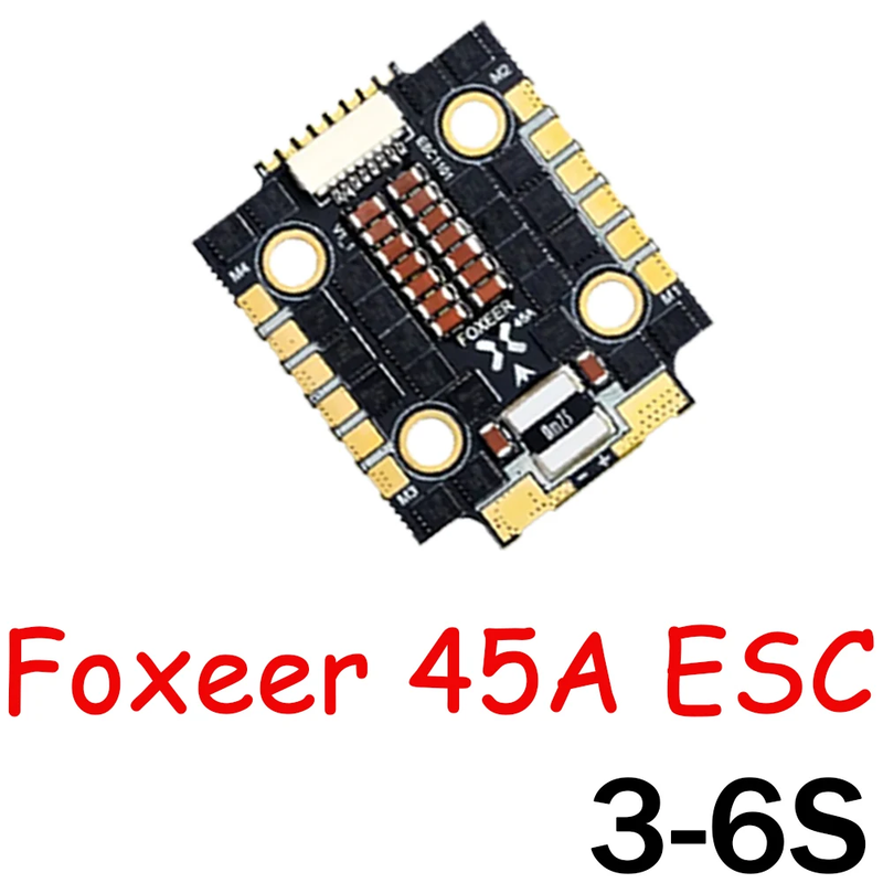 Reaper F4 128K Mini 45A / 60A / 65A Blheli32 4In1 Brushless ESC DSHOT1200 3-6S 3