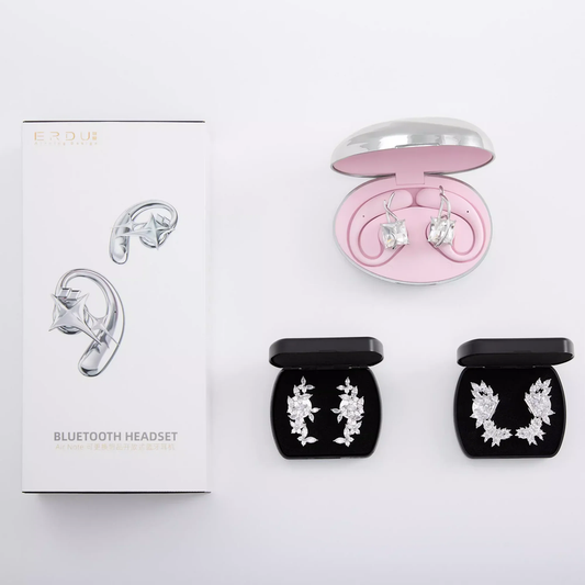 Erdu Ear Hook Earphones Bluetooth Wireless Earbud Custom for Girl Sport Ear Hang