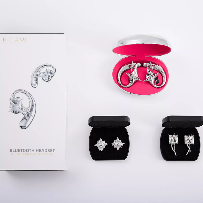 Erdu Ear Hook Earphones Bluetooth Wireless Earbud Custom for Girl Sport Ear Hang