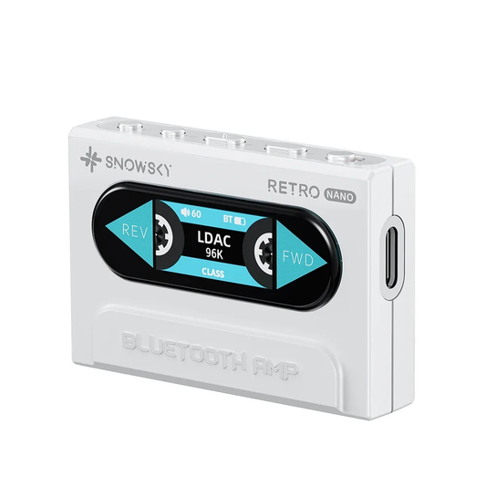 Fiio Snowsky RETRO NANO Bluetooth DAC and Headphone Amplifier LDAC Aptx Adaptive