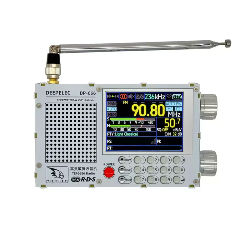 New DP-666 TEF6686 Radio High Sensitivity Full Band FM AM FM Short Wave Radio