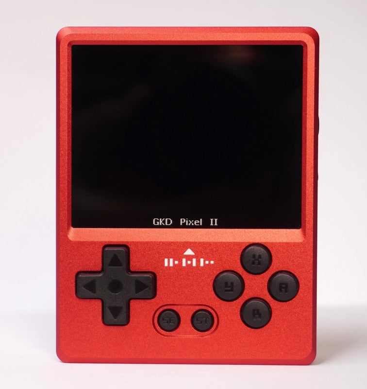 Gkd Pixel 2 Handheld Game Player Kiddy Pixel Ips Screen 2.4 Inch Rk3326S Alumini