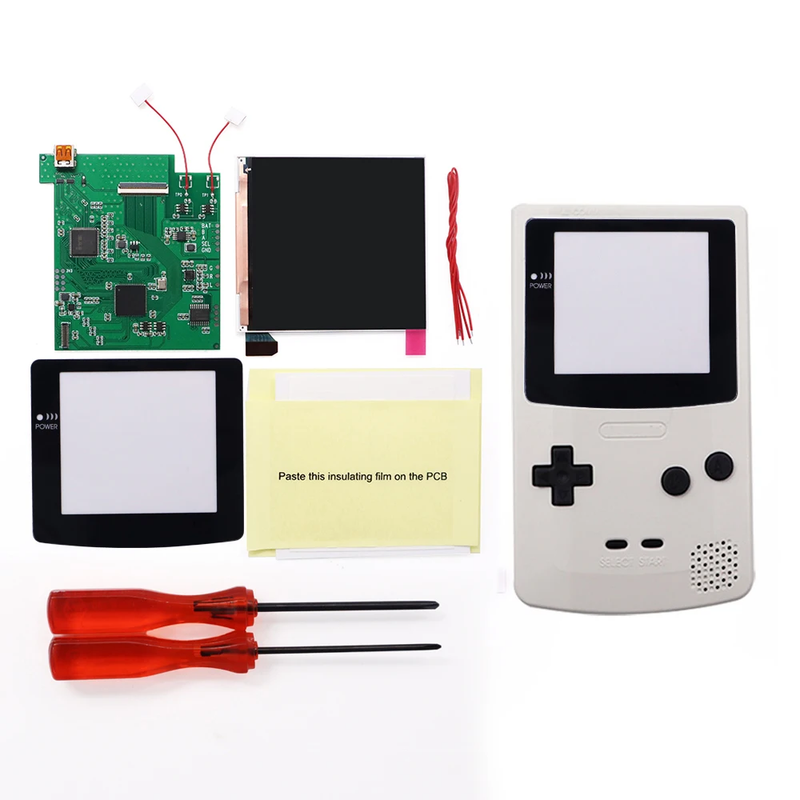720P Hdmi-Compatible with TV Q5 HD GBC IPS LCD Larger SCREEN RETRO PIXEL Backlig