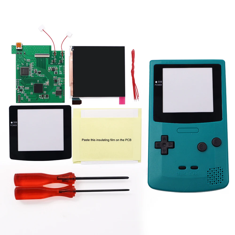 720P Hdmi-Compatible with TV Q5 HD GBC IPS LCD Larger SCREEN RETRO PIXEL Backlig