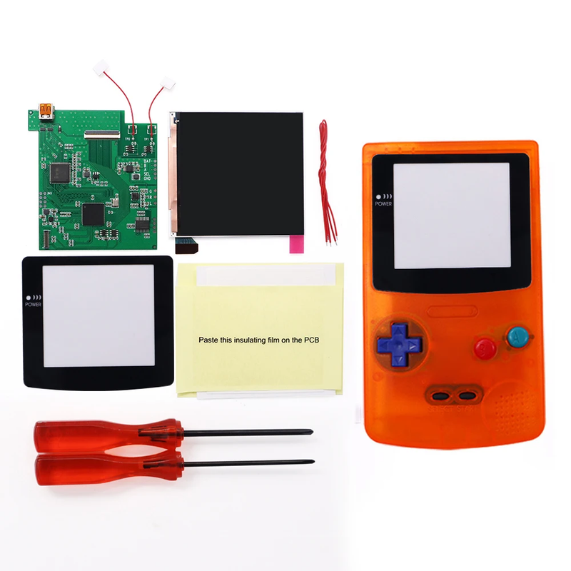 720P Hdmi-Compatible with TV Q5 HD GBC IPS LCD Larger SCREEN RETRO PIXEL Backlig