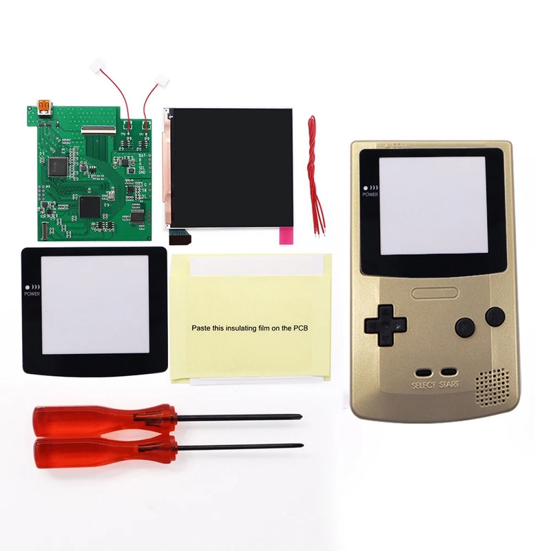 720P Hdmi-Compatible with TV Q5 HD GBC IPS LCD Larger SCREEN RETRO PIXEL Backlig